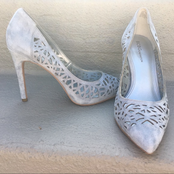 BCBG Harrah Suede Heels - Picture 7 of 8